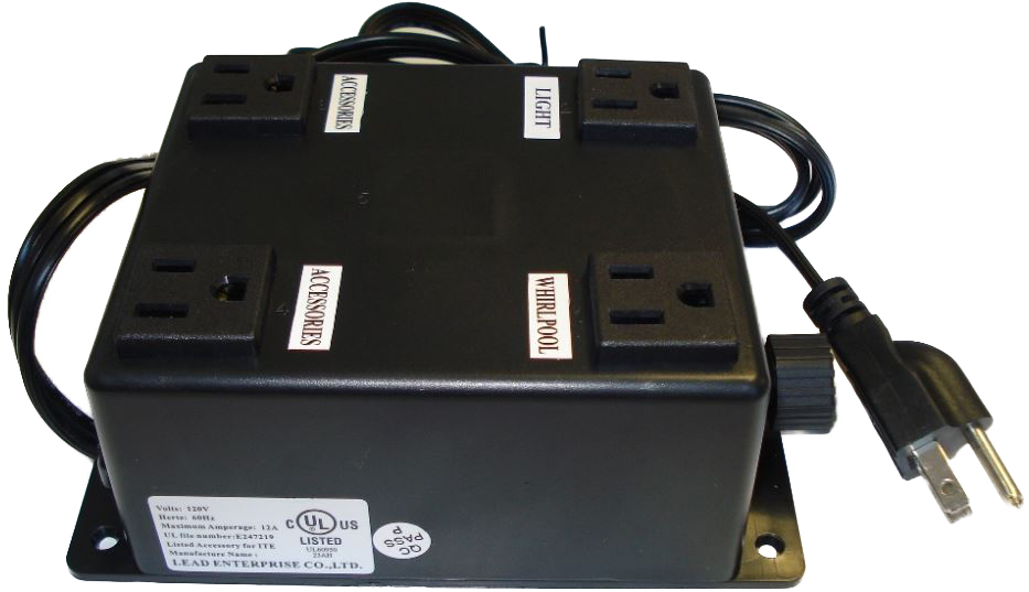 Electrical Power Strip 4 Plugs